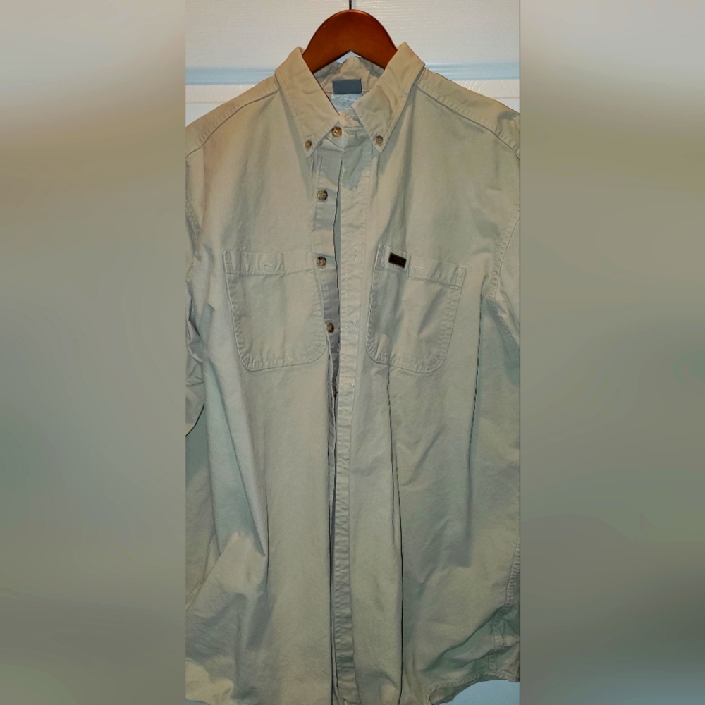 Carhartt Work Shirt Khaki XL